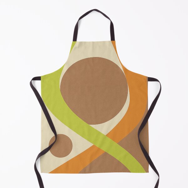 Item preview, Retro Organic Fluidity: Circles and Waves in Earth Tones designed and sold by JonelleTshirts.