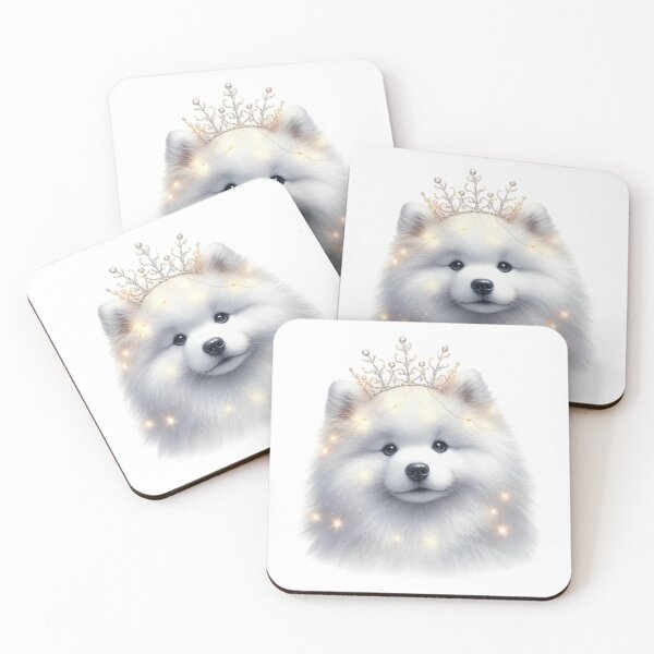 Item preview, Pomeranian crowned with fairy lights designed and sold by JonysCreativeDesigns.