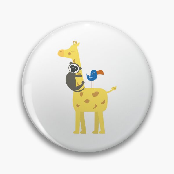Item preview, Animal Pyramid for Kids – Giraffe, Sloth & Pelican Illustration | Cute Animal Stack Design designed and sold by PAPERGEI Studio.