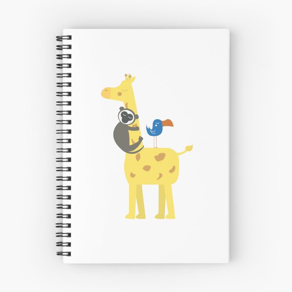 Item preview, Animal Pyramid for Kids – Giraffe, Sloth & Pelican Illustration | Cute Animal Stack Design designed and sold by PAPERGEI Studio.