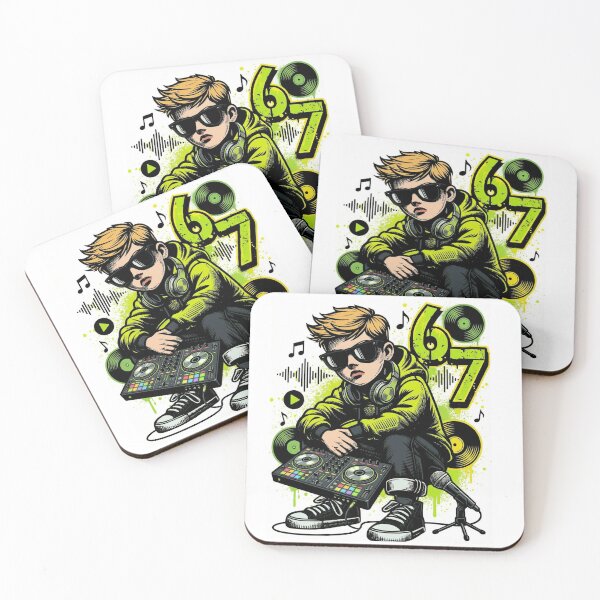 Item preview, Kid DJ 67: Graffiti Street Art Hip Hop Producer Vibe designed and sold by Standing Wave Studio.