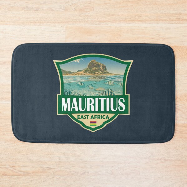 Item preview, Mauritius Illustration Retro Badge designed and sold by KrisSidDesigns.