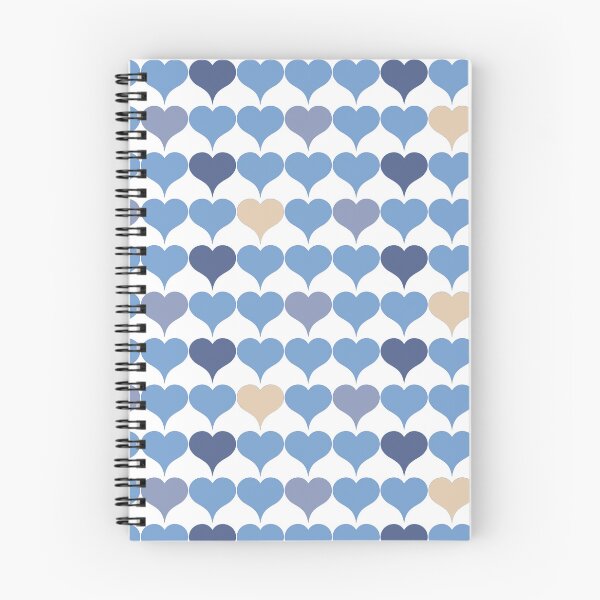 Item preview, Blue Hearts No, 2 designed and sold by BoheminanWind.