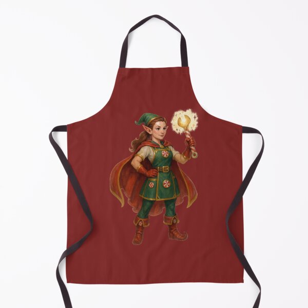 Artikelvorschau, Festliche Elfette-Fantasy-Illustration – Wrench Edition entworfen und verkauft von BROHLine Studio.