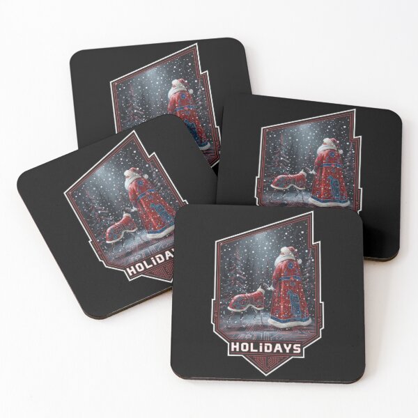 Item preview, Santa and Greyhound Night Walk Village Lights designed and sold by zoughlal.