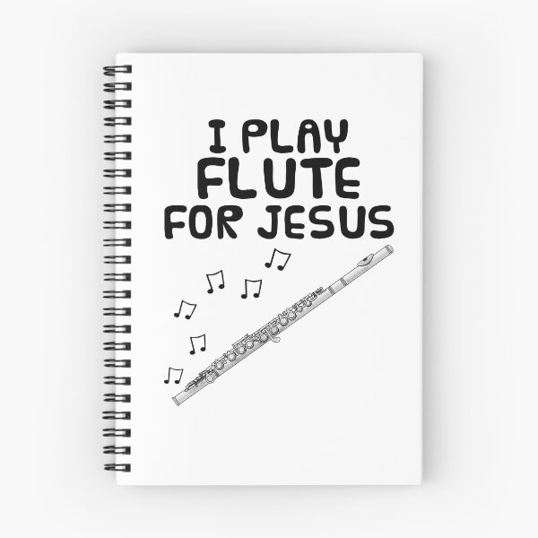Item preview, I Play Flute For Jesus, Flutist Church Musician designed and sold by doodlerob.