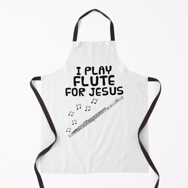 Item preview, I Play Flute For Jesus, Flutist Church Musician designed and sold by doodlerob.