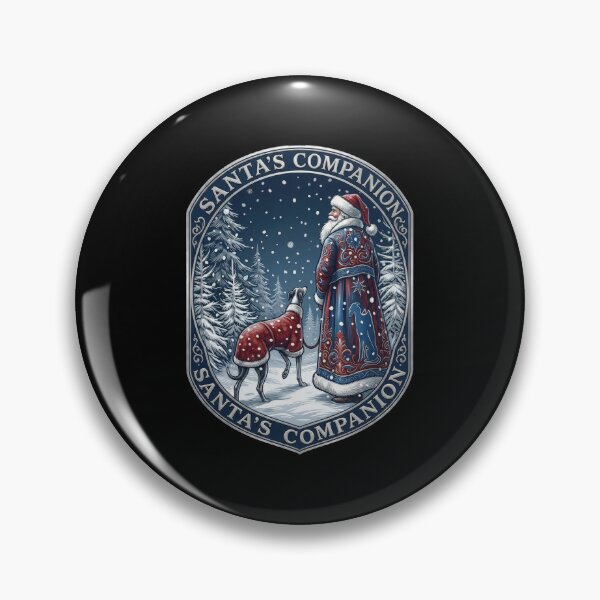 Item preview, Mystical Blue Robe Santa Greyhound Celestial designed and sold by zoughlal.