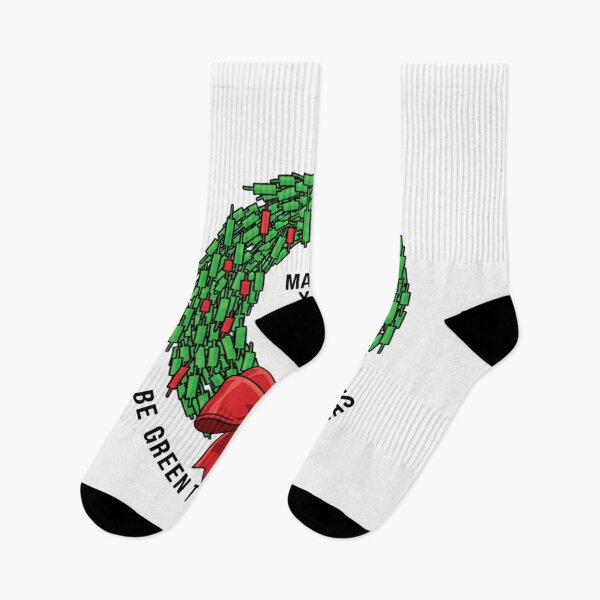 Item preview, May All Your Candles Be Green This Christmas "Ugly Christmas Sweater" - Green Candle Wishes | Candle Clothing Crypto designed and sold by KINGWANI.