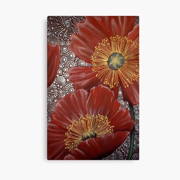 Red Poppies Canvas Print