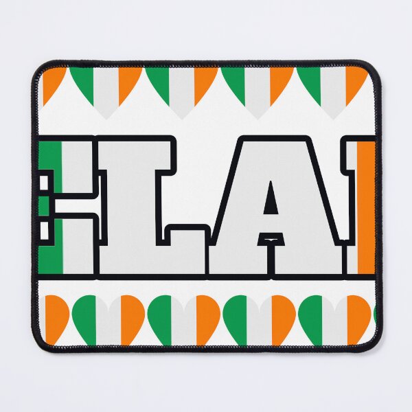 Item preview, Ireland Flag Letters And Hearts designed and sold by TheIconSmith.