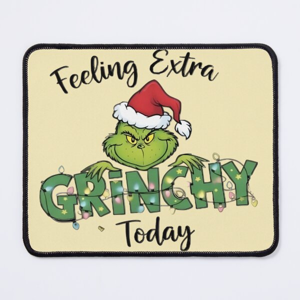 Item preview, Feeling Extra Grinchy Christmas Style Design designed and sold by Studio-DeLuz.