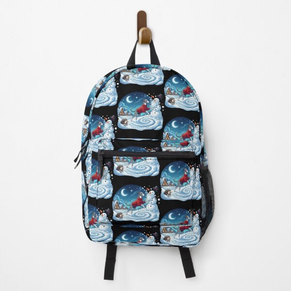 Item preview, Merry & Bright Greyhound Snowman Blue Coat Cheer designed and sold by zoughlal.