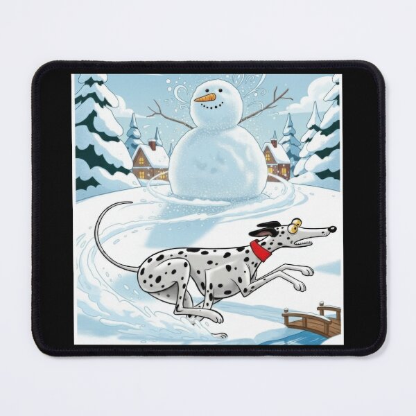 Item preview, Celestial Blue Robe Santa and Woman Greyhound designed and sold by zoughlal.