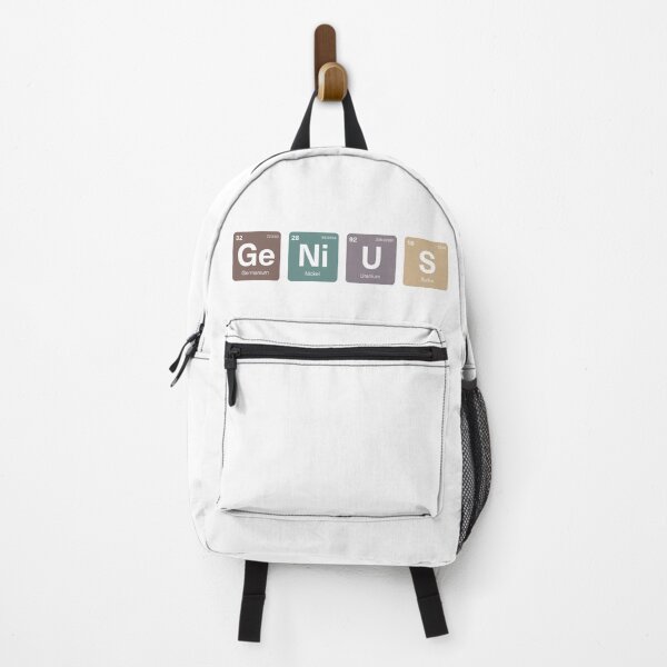 Item preview, GeNiUS - Elemental Pun designed and sold by fatchairprint.
