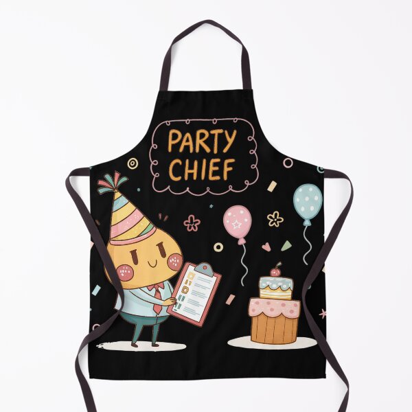 Item preview, Party Chief Kawaii Event Planner – Cute Party Organizer Illustration designed and sold by VividOrganica.