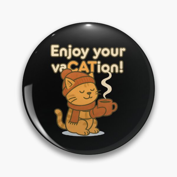 Item preview, Hot Cocoa Cat – Cozy Winter T-Shirt “Enjoy your vaCATion!” designed and sold by SVALANART.