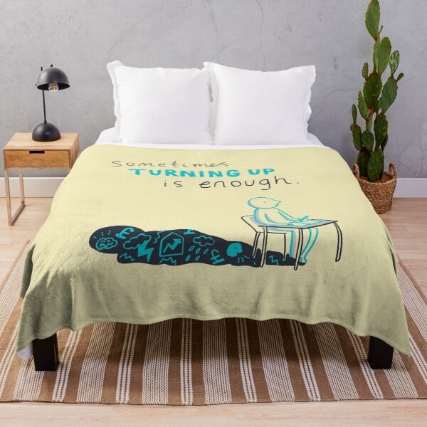 Item preview, Sometimes turning up is enough - self motivation designed and sold by CapriCreatives.