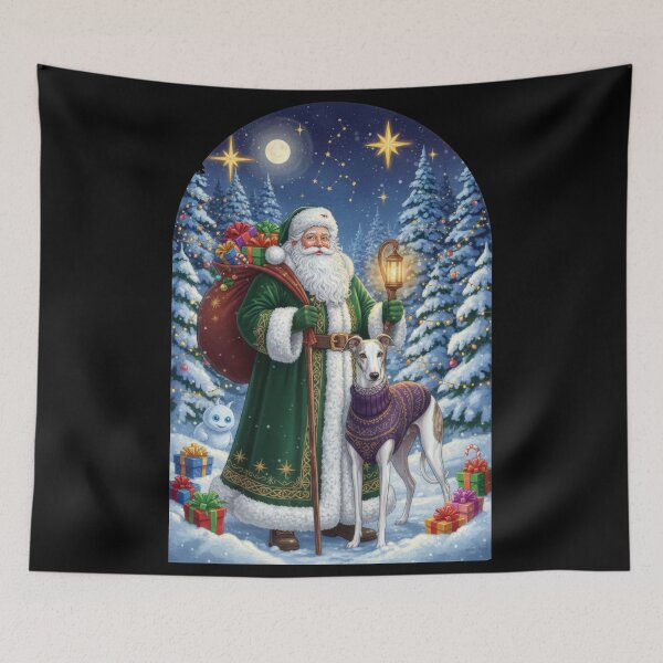 Item preview, Cosmic Christmas Companion Couple Celestial Orb designed and sold by zoughlal.