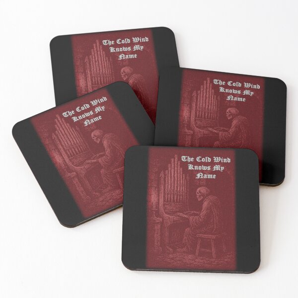 Item preview, The Cold Wind Knows My Name (red version) designed and sold by Dungeon-Shop.