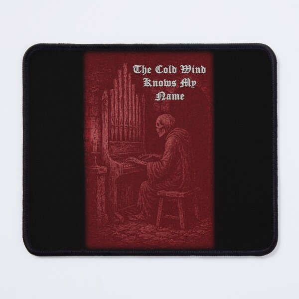 Item preview, The Cold Wind Knows My Name (red version) designed and sold by Dungeon-Shop.