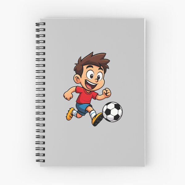 Aperçu de l'œuvre Jouer au football créée et vendue par Be-Random.