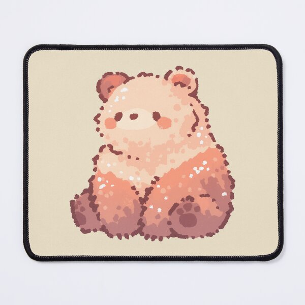 Item preview, Cute Bear soft textured pastel illustration designed and sold by Magnificent Lizard.