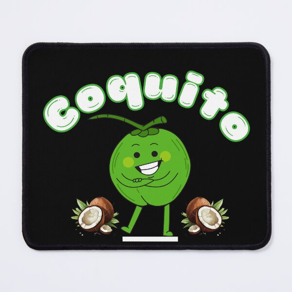 Item preview, Coquito – Cute Caribbean Coconut Character Design designed and sold by SinFondoStudio.
