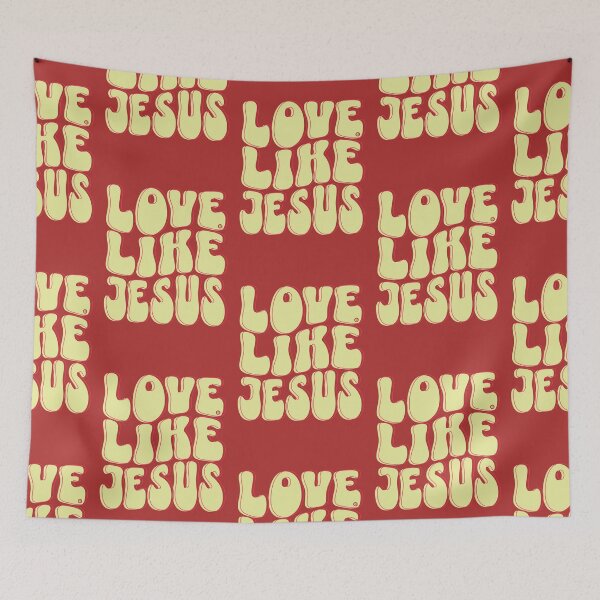 Item preview, Love like Jesus designed and sold by Yuzik.