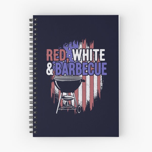 Item preview, Red, White & Barbeque American Flag Grilling Quote designed and sold by CRHPOD20.