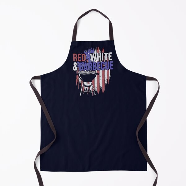 Item preview, Red, White & Barbeque American Flag Grilling Quote designed and sold by CRHPOD20.