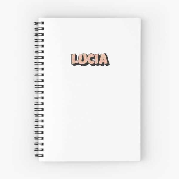 Item preview, Lucia Personalized Custom Name Design for Girls, Teens, and Women designed and sold by Watsonarts.