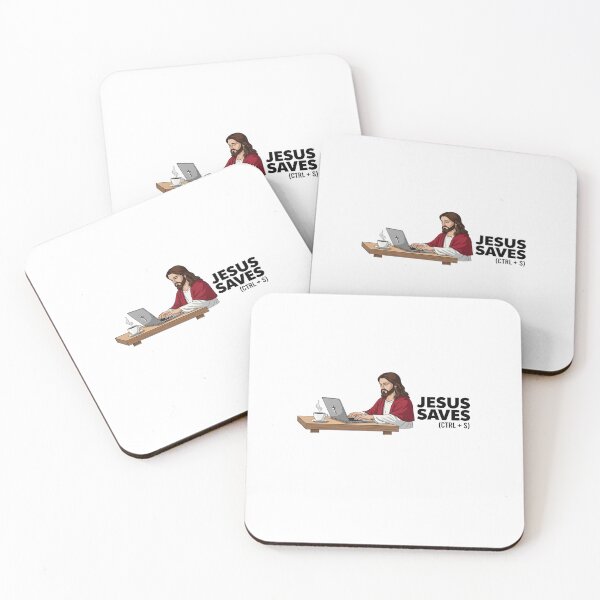 Item preview, Jesus Saves - Tech Humor Biblical Christmas Christian designed and sold by FelixnRobinus.