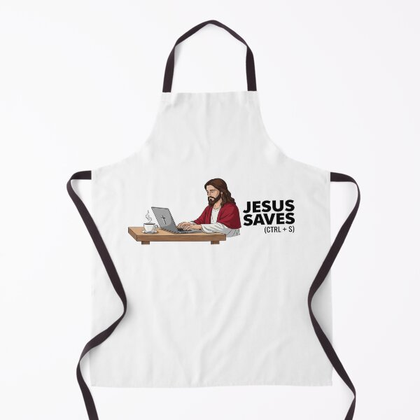 Item preview, Jesus Saves - Tech Humor Biblical Christmas Christian designed and sold by FelixnRobinus.