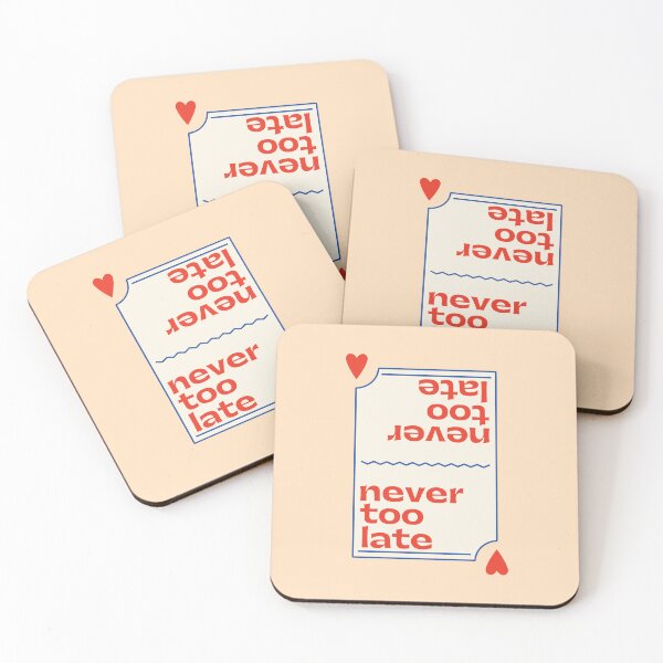 Item preview, Never be too late - Self Motivation  designed and sold by CapriCreatives.