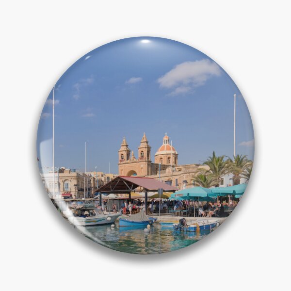 Item preview, Market day at Marsaxlokk in Malta designed and sold by Violaman.