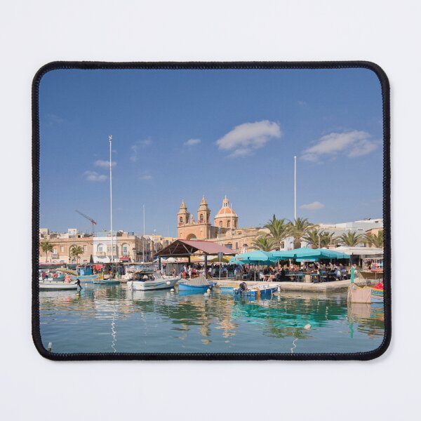 Item preview, Market day at Marsaxlokk in Malta designed and sold by Violaman.