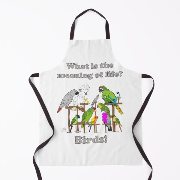 Item preview, What's the Meaning of Life? Birds! designed and sold by Laughing Parrot Studio.