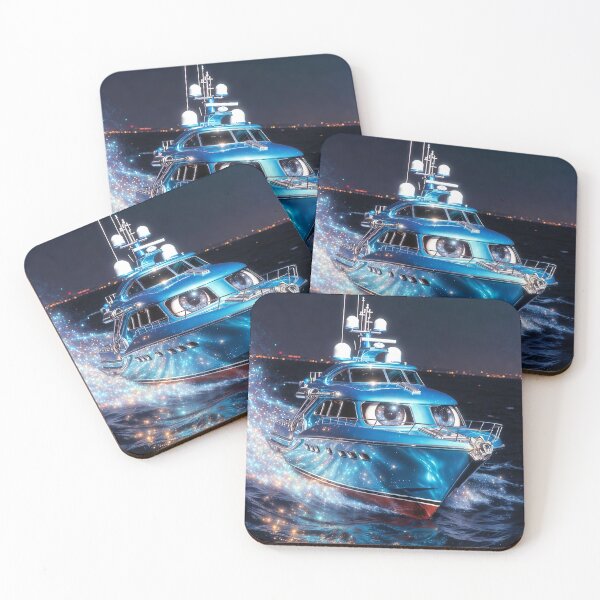 Item preview, Yate Cósmico – Crucero Galáctico de Noche designed and sold by NordseeSteel.