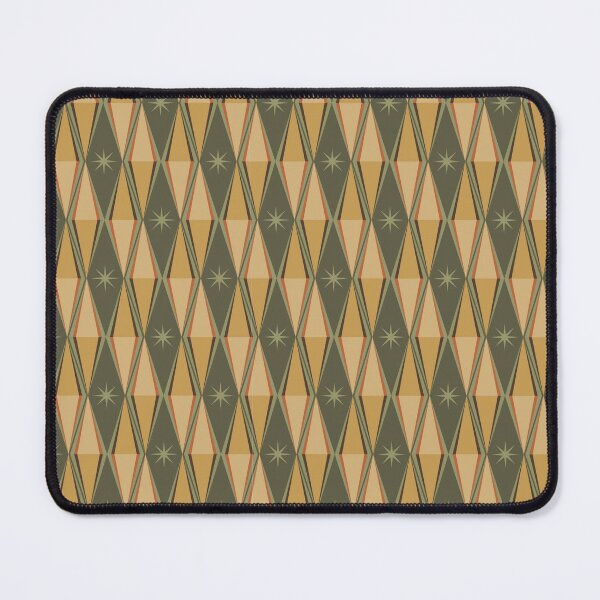 Item preview, Retro Mid Century Modern Atomic Starburst Geometric Diamonds designed and sold by RetroMaggie.