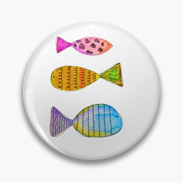 Item preview, three fish designed and sold by lilpixieem.