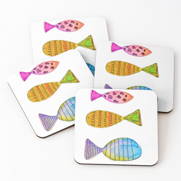 Item preview, three fish designed and sold by lilpixieem.