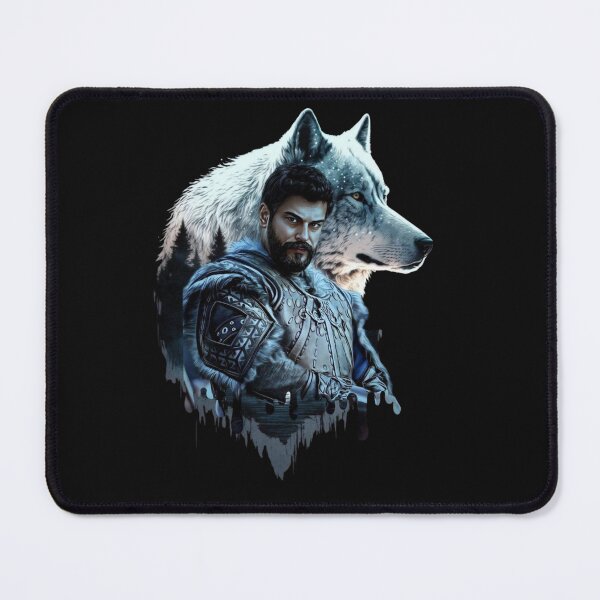 Item preview, Osman Bey Warrior Spirit with Grey Wolf designed and sold by TN Shop.
