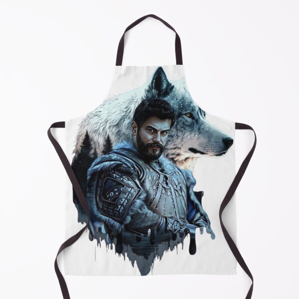Item preview, Osman Bey Warrior Spirit with Grey Wolf designed and sold by TN Shop.