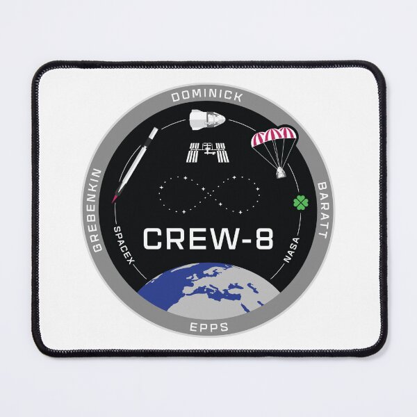 Item preview, SpaceX Crew-8 Mission Patch designed and sold by CharlieDesings.