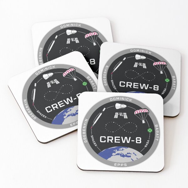 Item preview, SpaceX Crew-8 Mission Patch designed and sold by CharlieDesings.