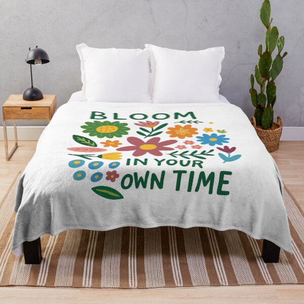 Item preview, Bloom in your own time designed and sold by CloudyPress.
