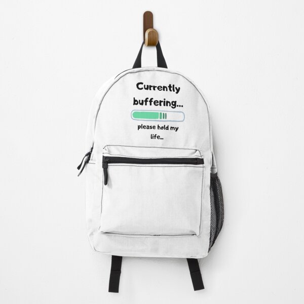 Item preview, Currently Buffering Please Hold My Life – Funny Relatable Quote designed and sold by Hussar08.