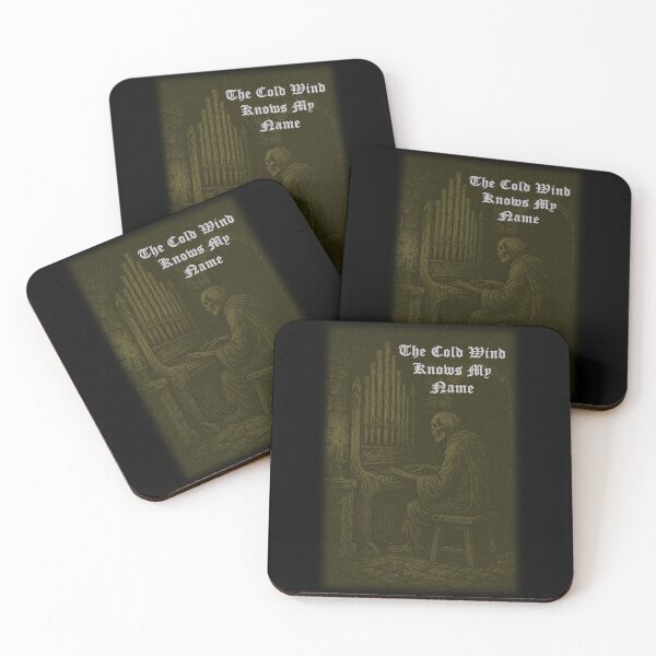 Item preview, The Cold Wind Knows My Name (gold version) designed and sold by Dungeon-Shop.