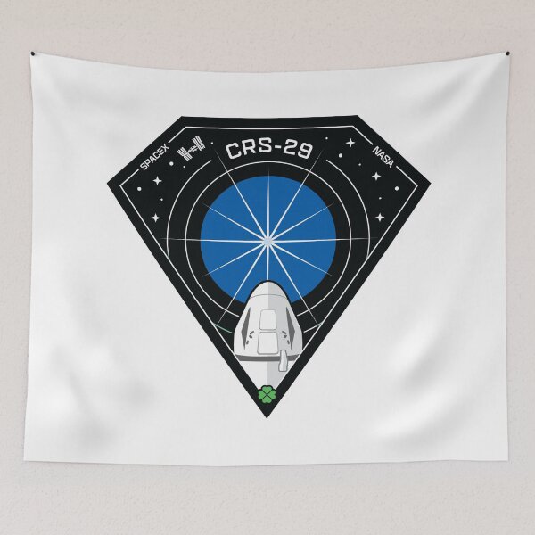 Item preview, SpaceX CRS-29 Mission Patch designed and sold by CharlieDesings.